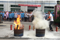 消防总指挥灭火演练